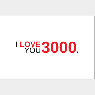 I Love You 3000 Posters and Art